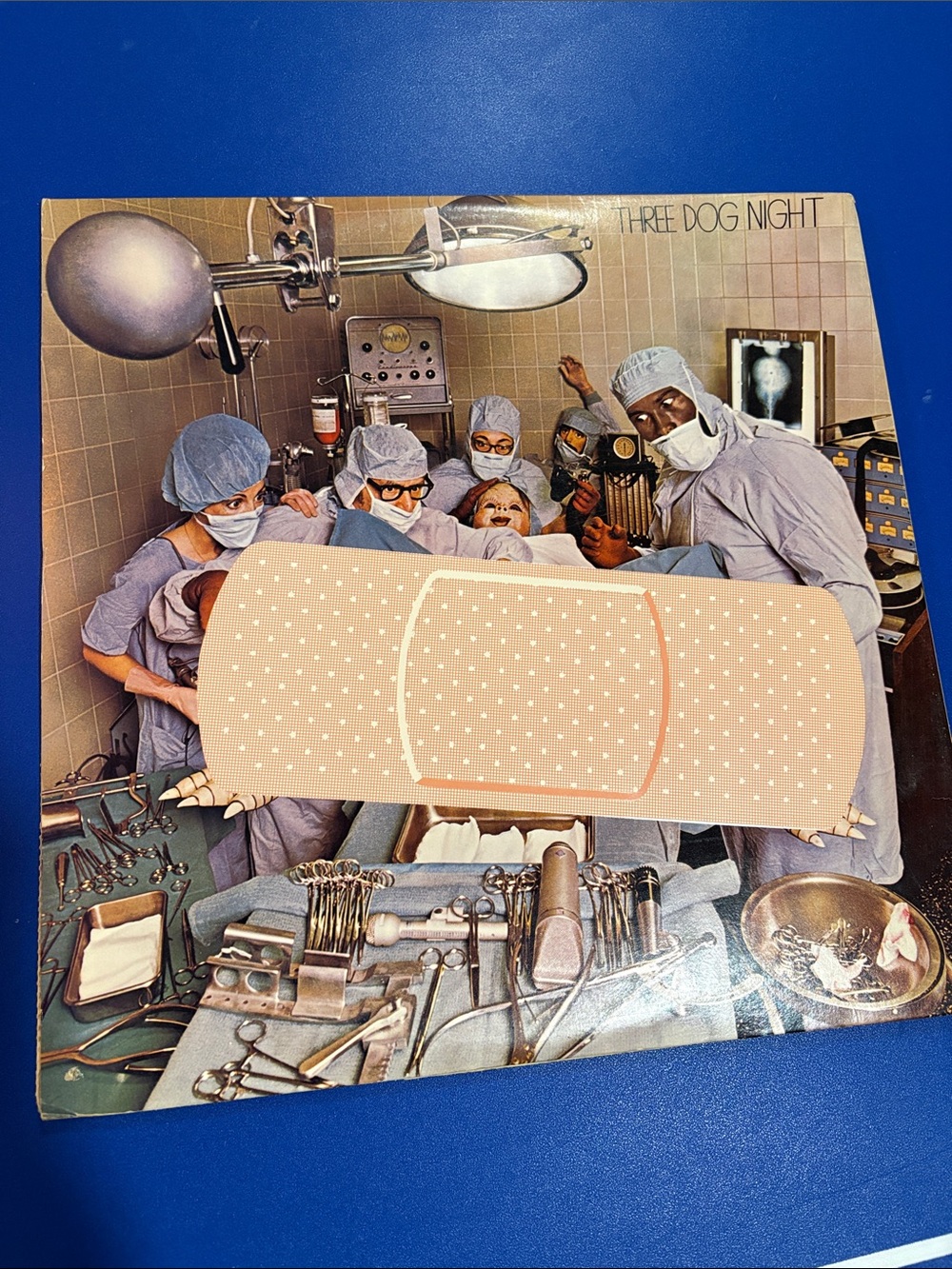 Three Dog Night Hard Labor 1974 Vinyl LP ABC Dunhill Gatefold Folder Insert